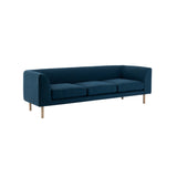 Woodgate Radius 3 Seater Sofa with Arm: Oak