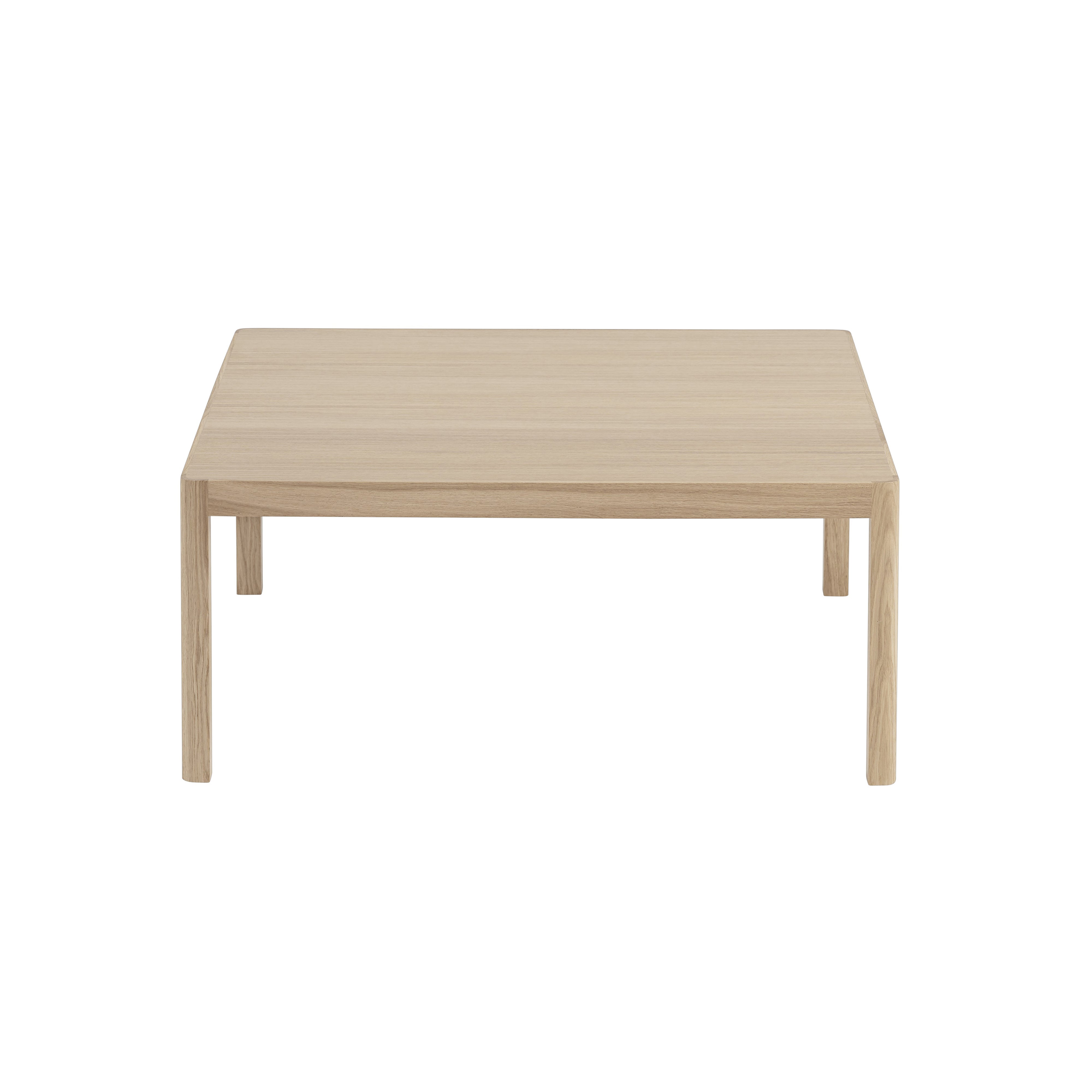 Workshop Coffee Table: Square + Oak