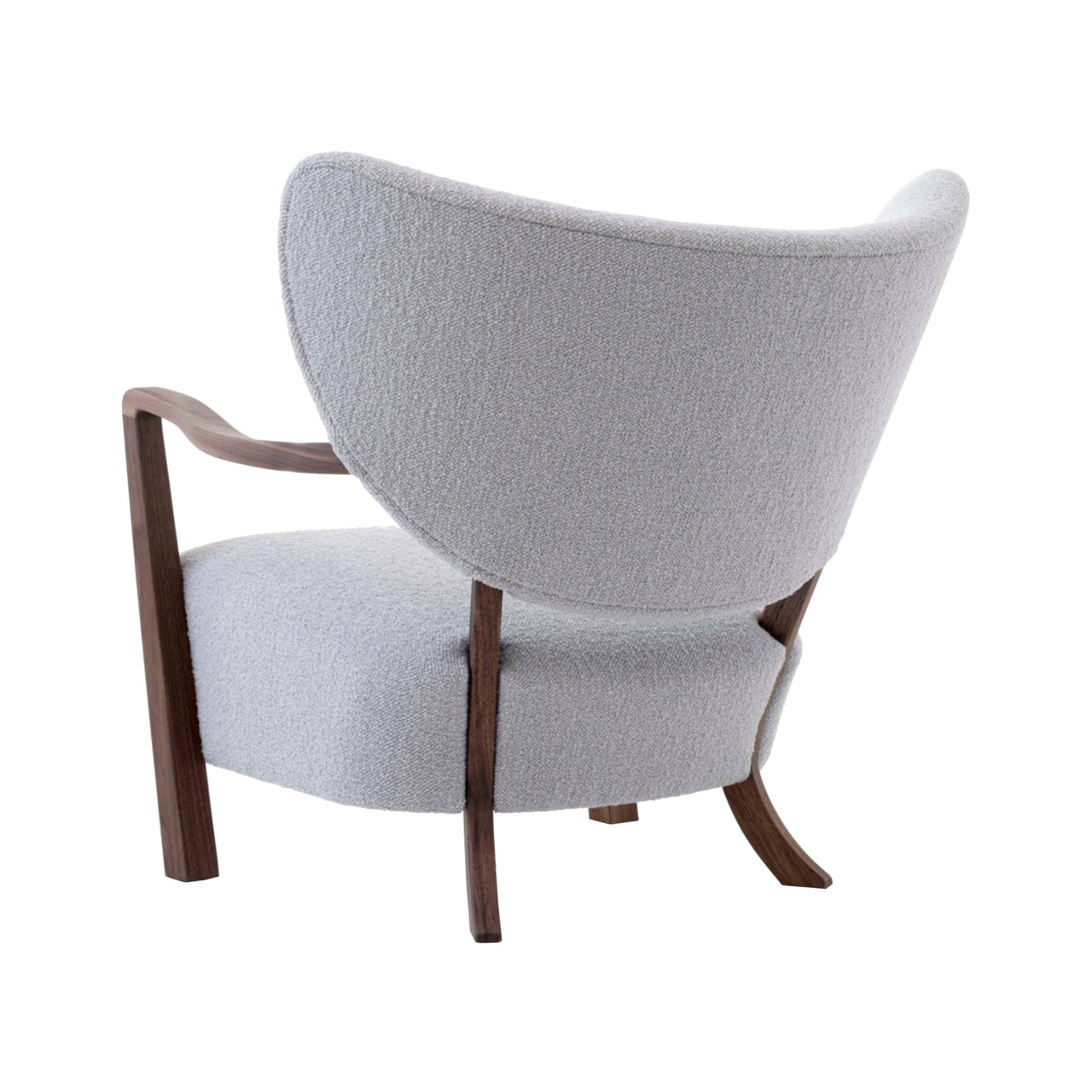 Wulff Lounge Chair ATD2: Walnut + Karandash 005