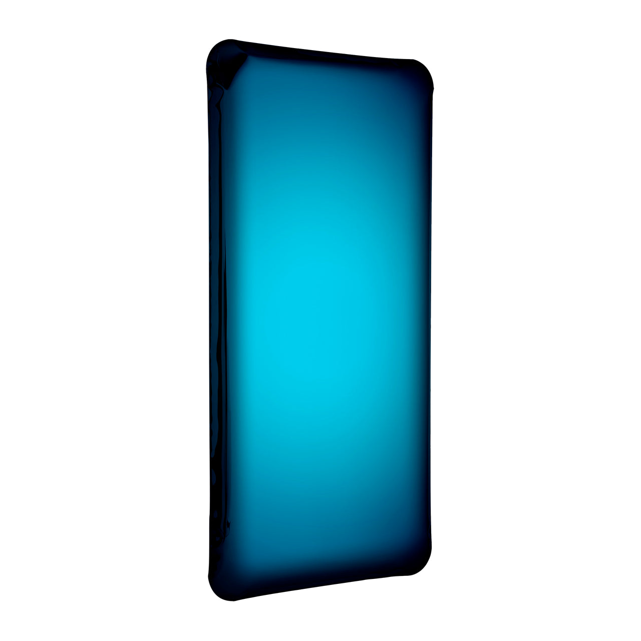 Tafla Geometric Mirror Collection: Gradient + Mirror Q2 + Deep Space Blue