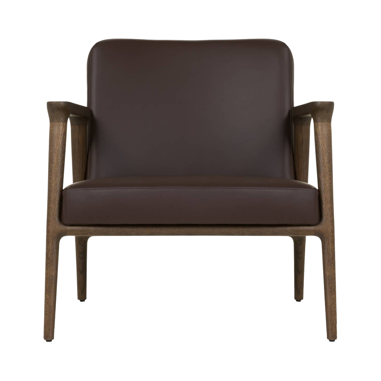 Zio Lounge Chair: Cinnamon