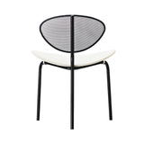 Nagasaki Dining Chair: Cream White