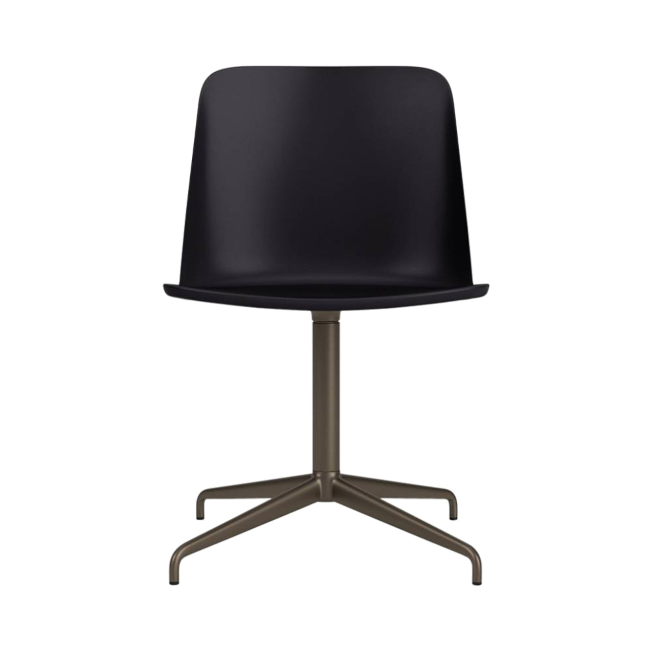 Rely Chair HW11: Black + Bronzed