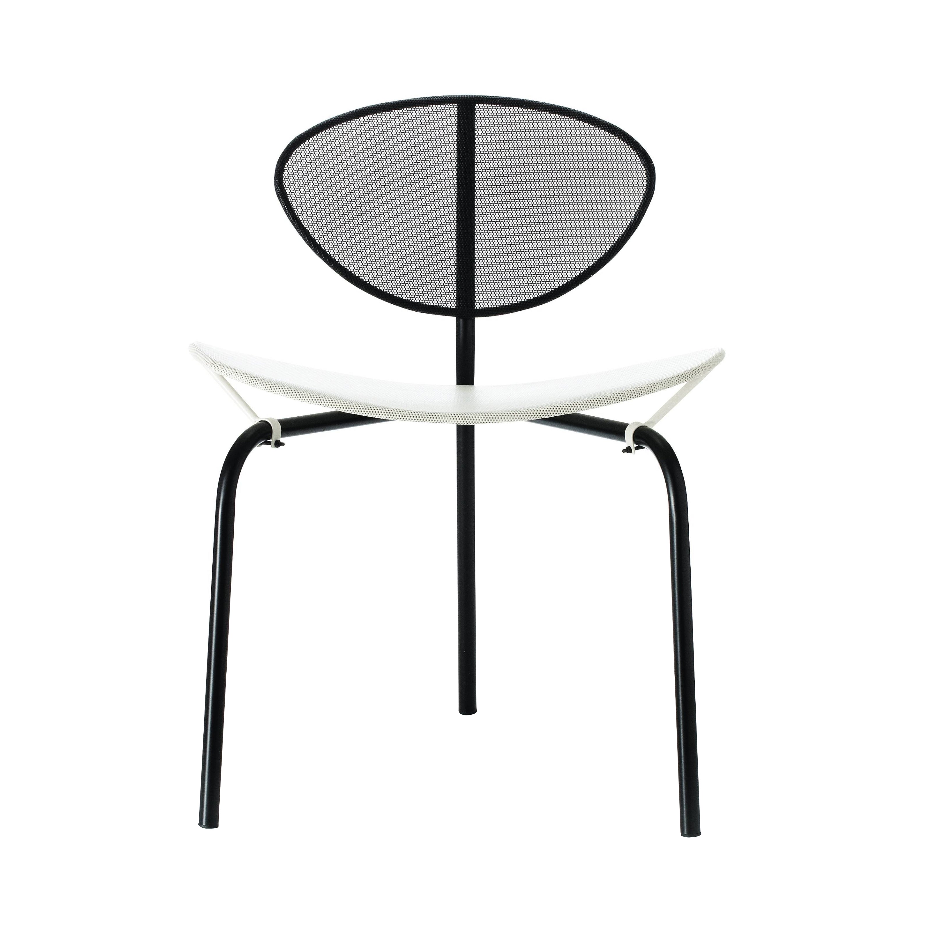 Nagasaki Dining Chair: Cream White
