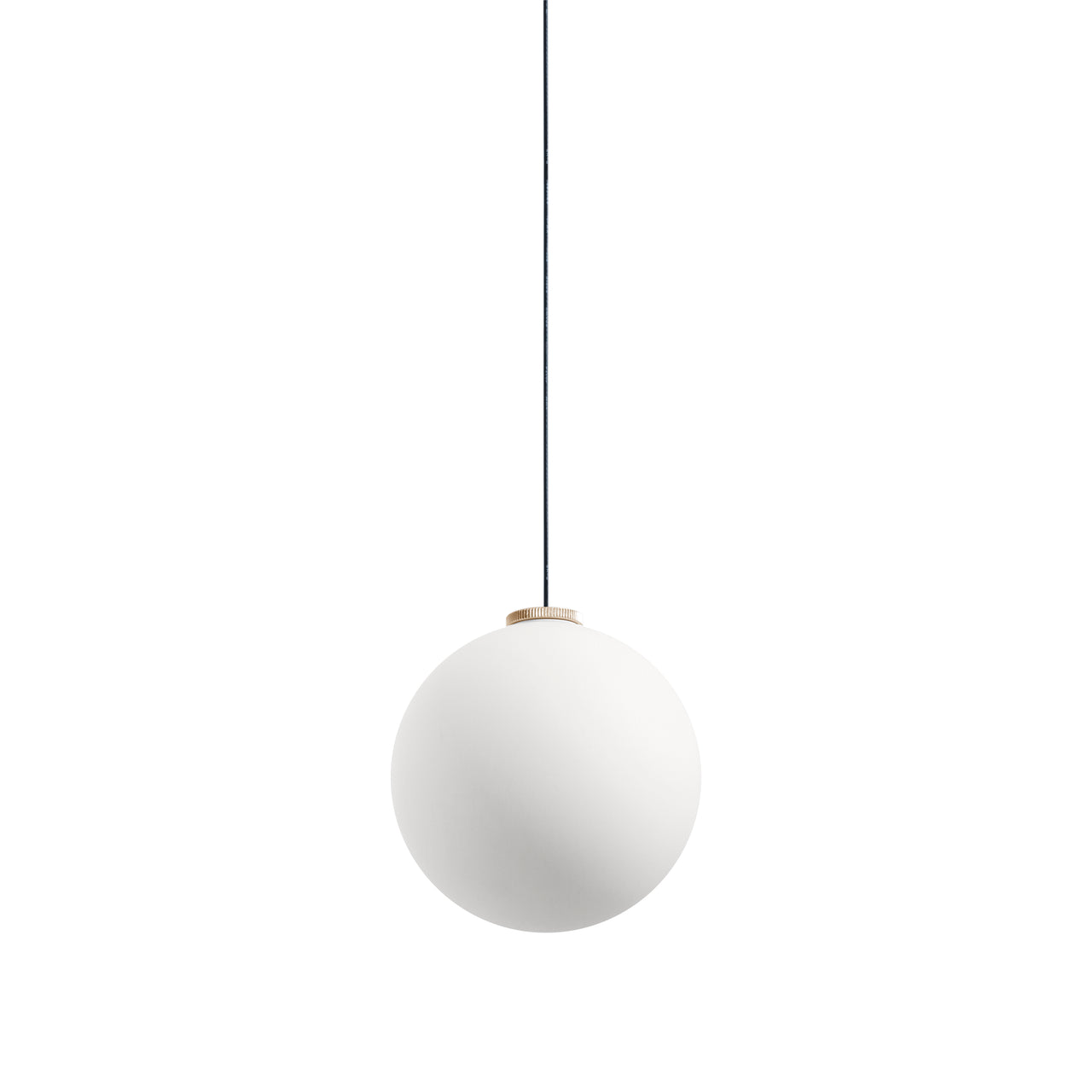 Glass 120. 01 Pendant: Brushed Brass