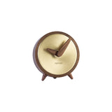 Átomo Table Clock: Polished Brass