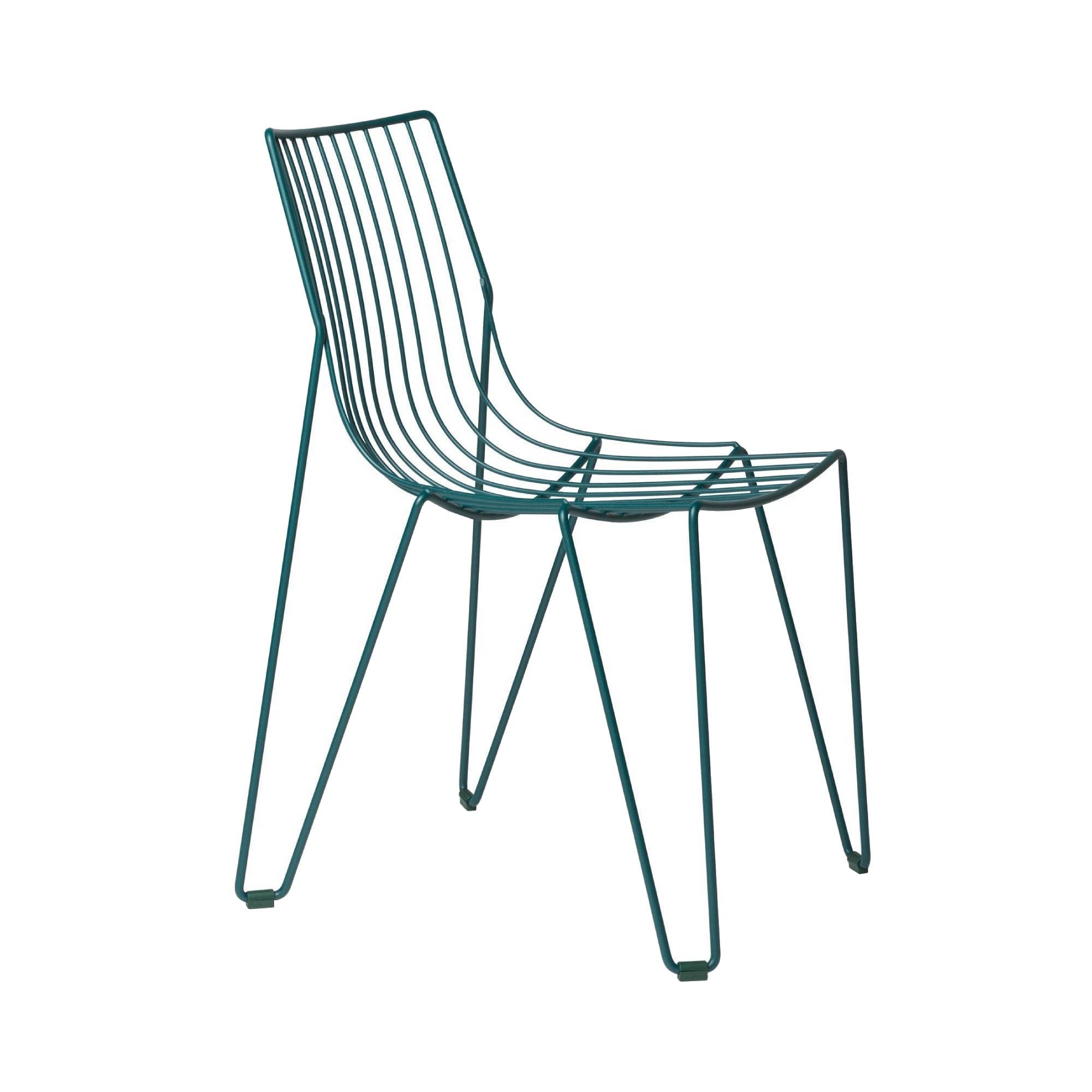 Tio Chair: Blue Green
