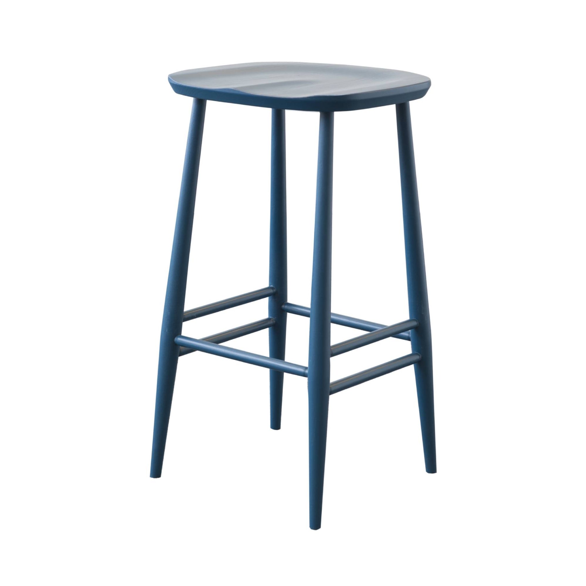 Originals Utility Bar + Counter Stool: Bar + Stained Oceanic