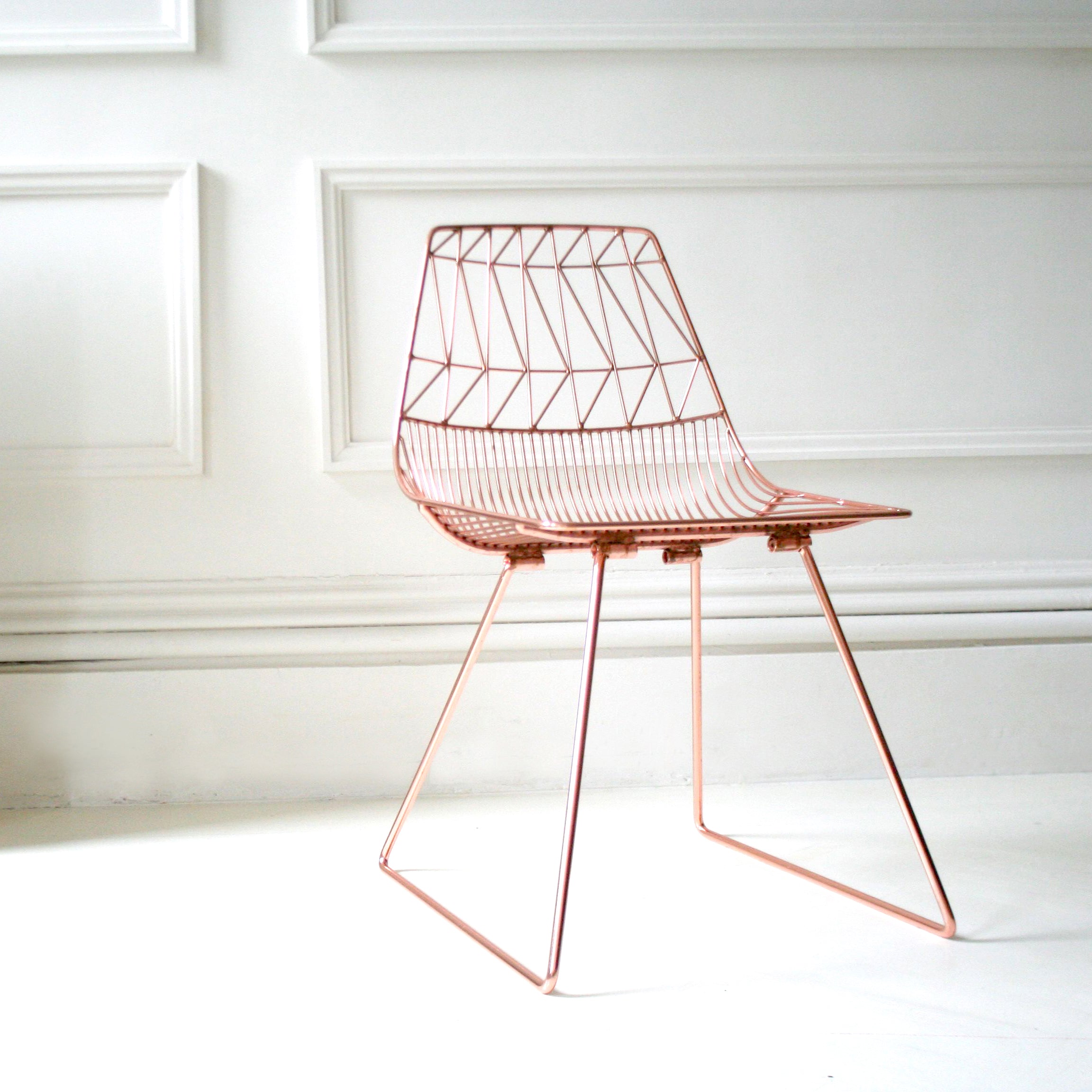 Lucy Chair: Metallic