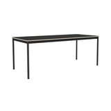 Base Table: Medium + Black Nanolaminate + Plywood + Black