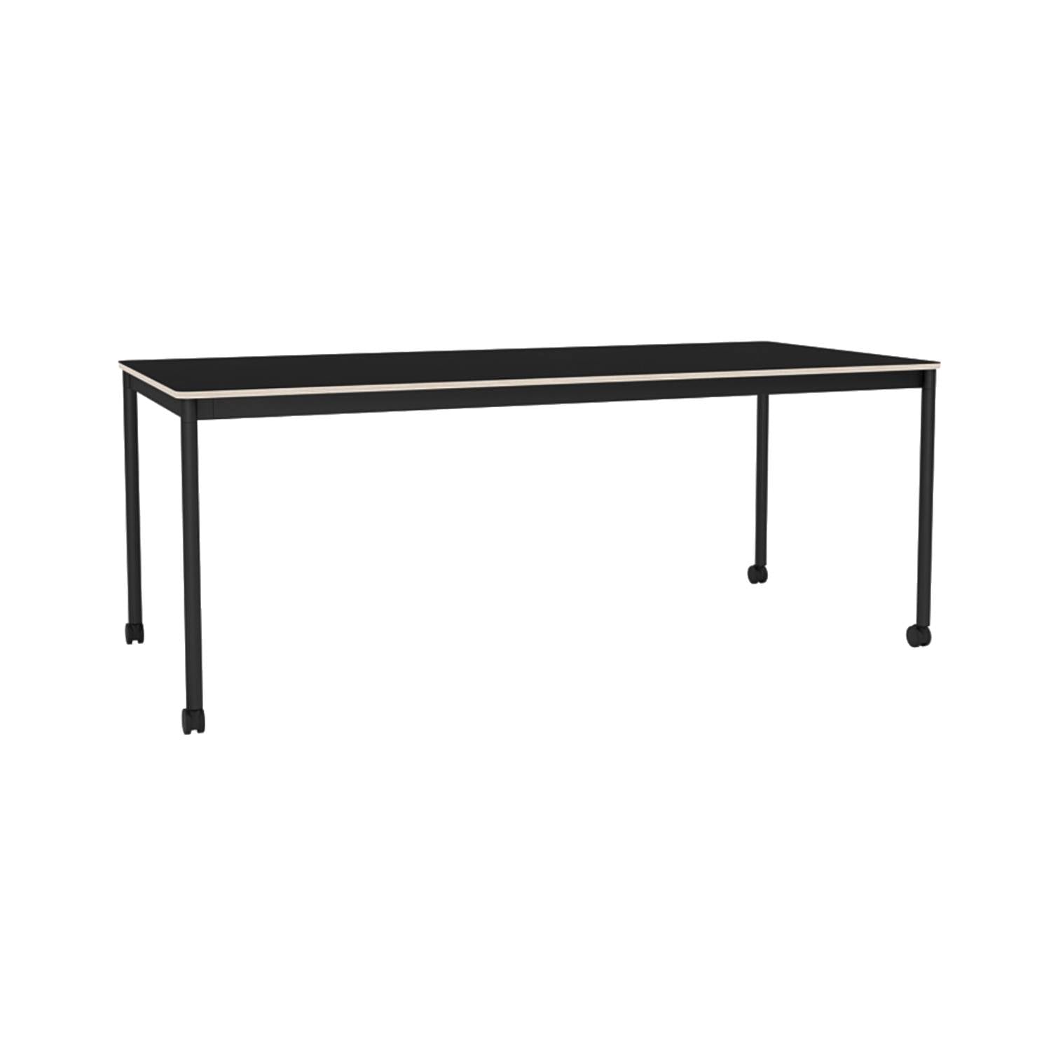 Base Table with Castors: 74.8