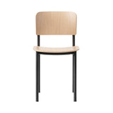 Plan Chair: Lacquered Oak + Black