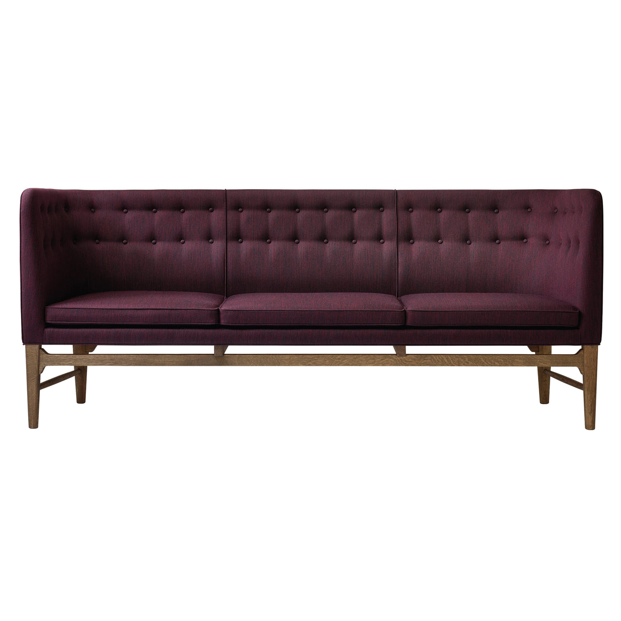 Mayor Sofa AJ5: Oiled Walnut