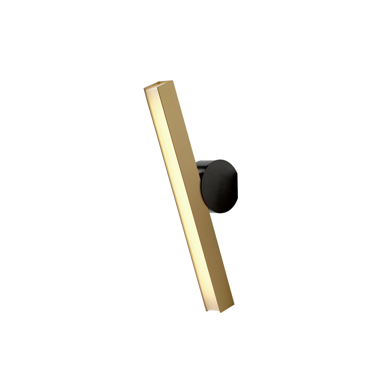 Calé(e) Wall Light: Version 3 + Satin Brass + Satin Graphite