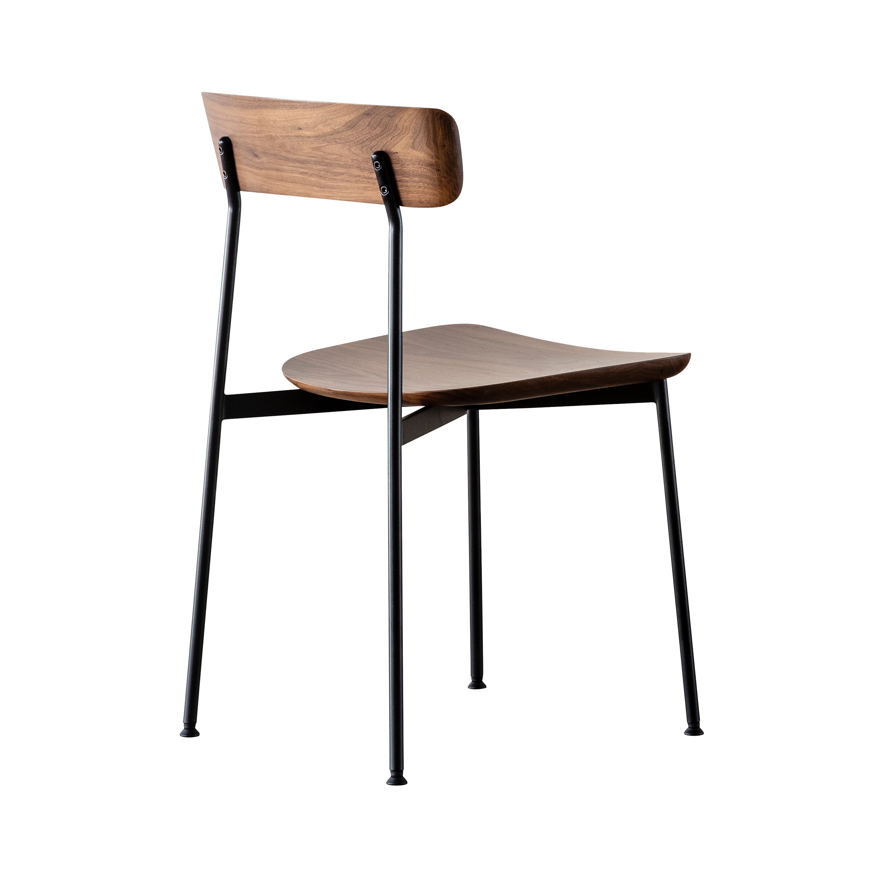 Crawford Dining Chair W: Natural Walnut