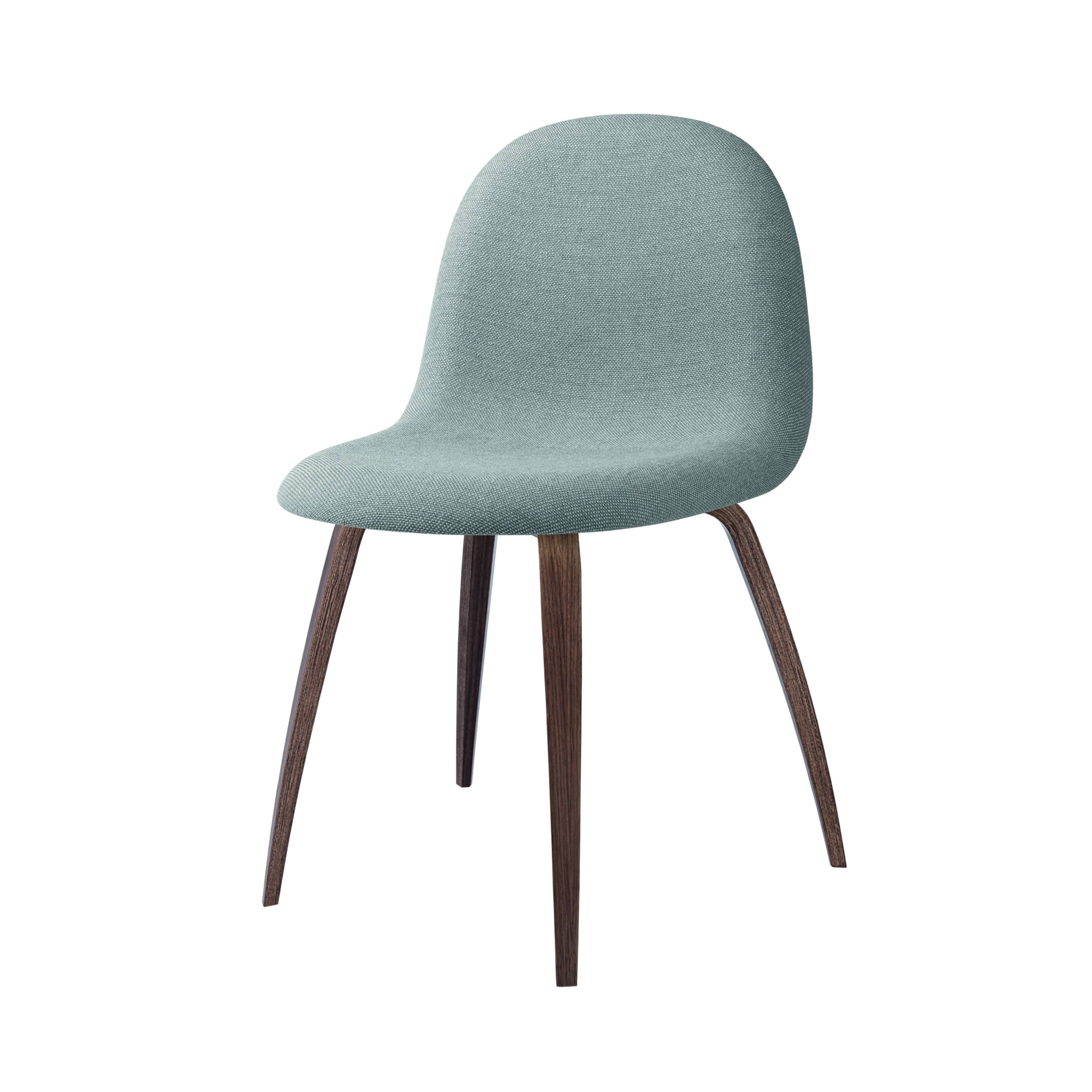 3D Dining Chair: Wood Base + Full Upholstery + American Walnut