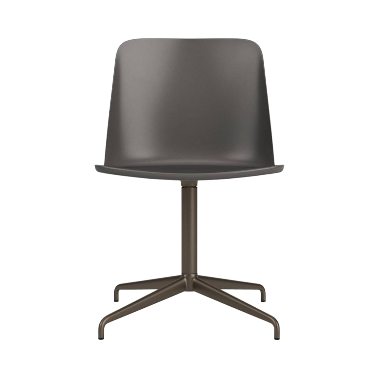 Rely Chair HW11: Stone Grey + Bronzed
