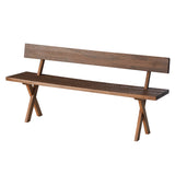 Touch Bench with Backrest: Large - 63