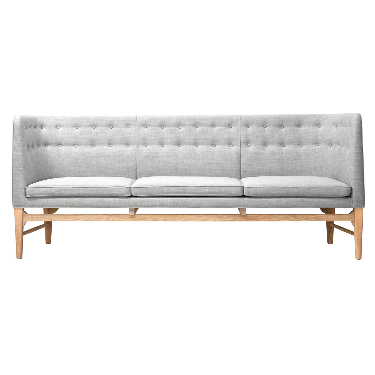 Mayor Sofa AJ5: White Oiled Oak