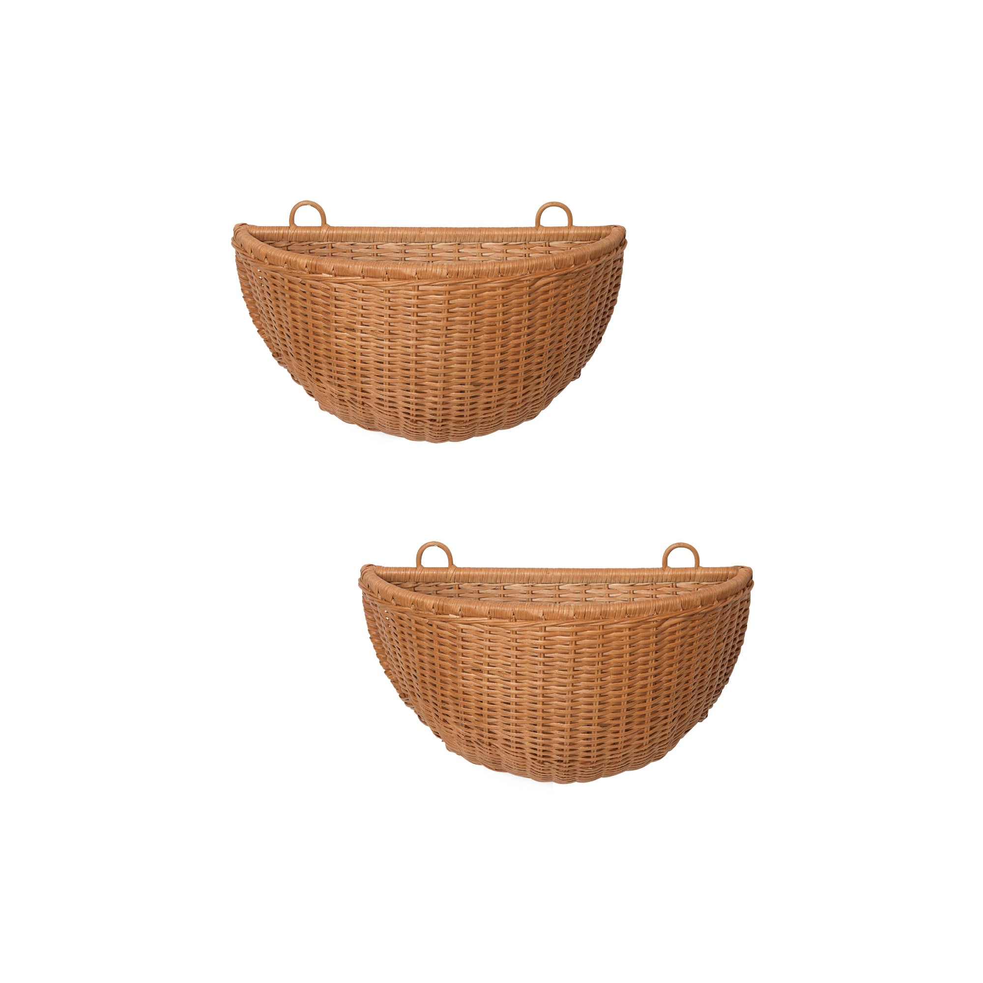 Braided Wall Pockets: Set of 2