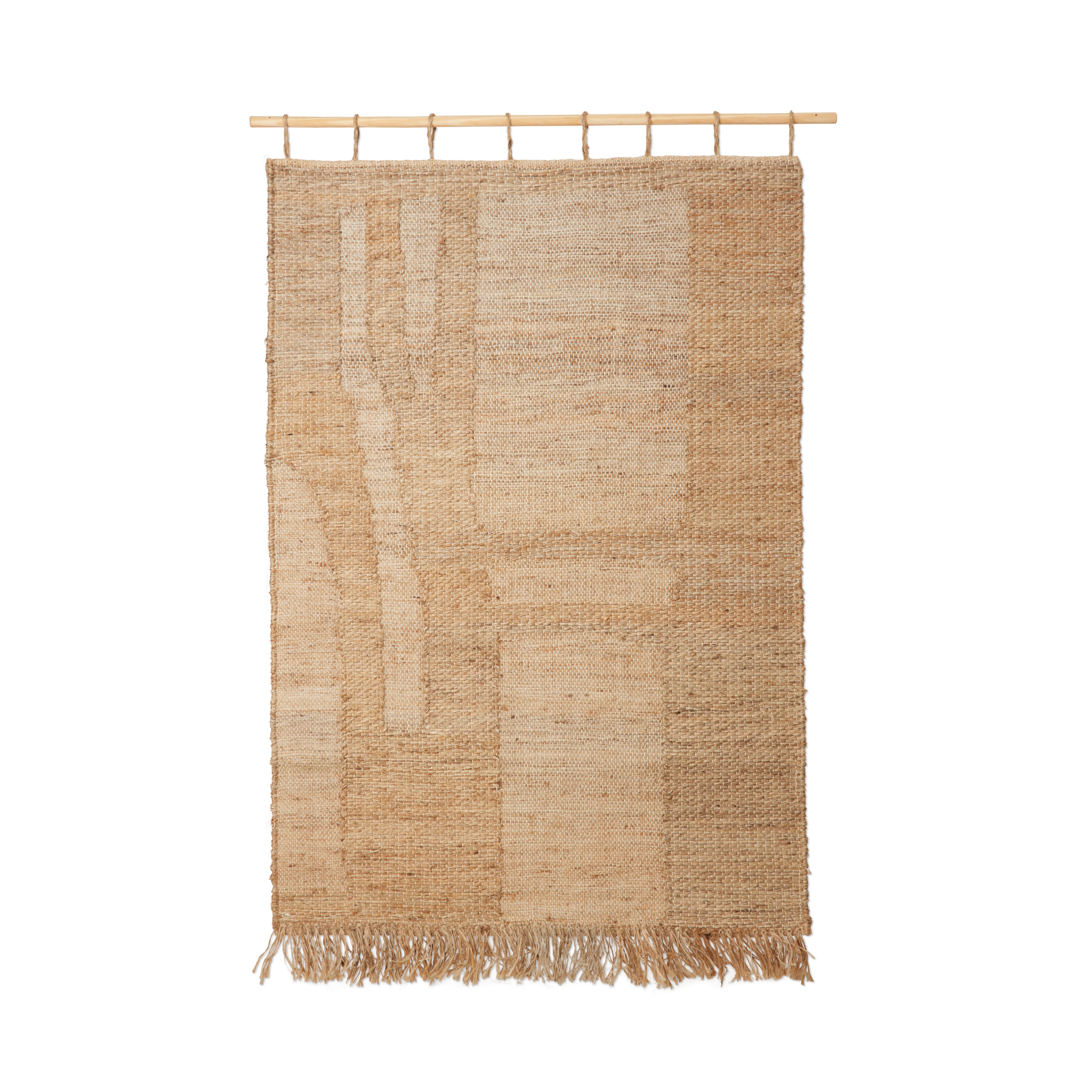 Ferm Living - Oval Jute Rug - Natural – IYOUALL