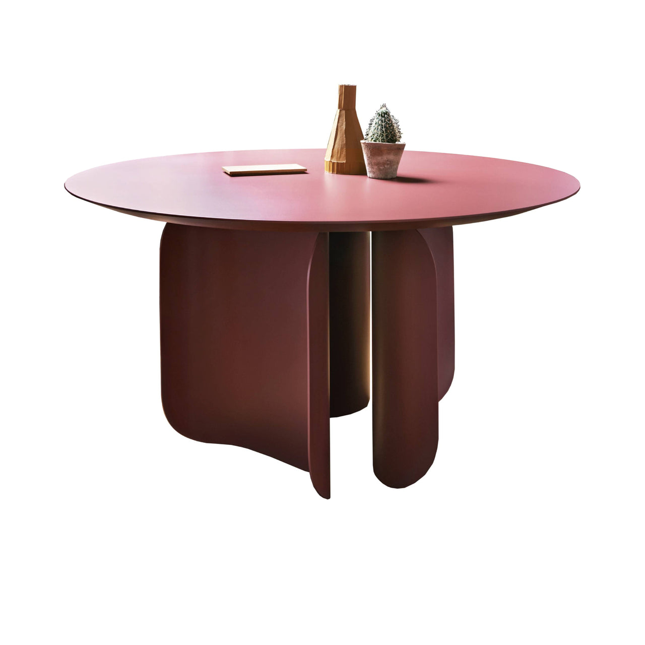Barry Round Table: Medium + Lacquered Bloody Mary + Lacquered Bloody Mary