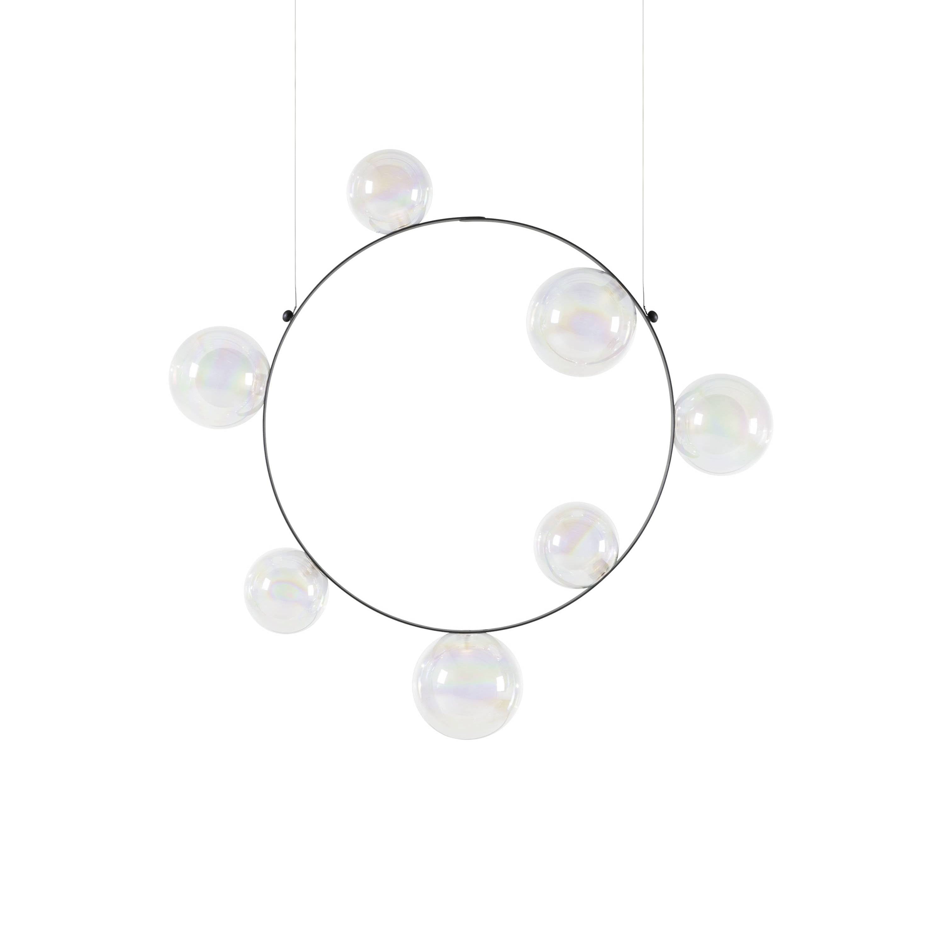 Hubble Bubble Suspension Lamp: Oil + 7