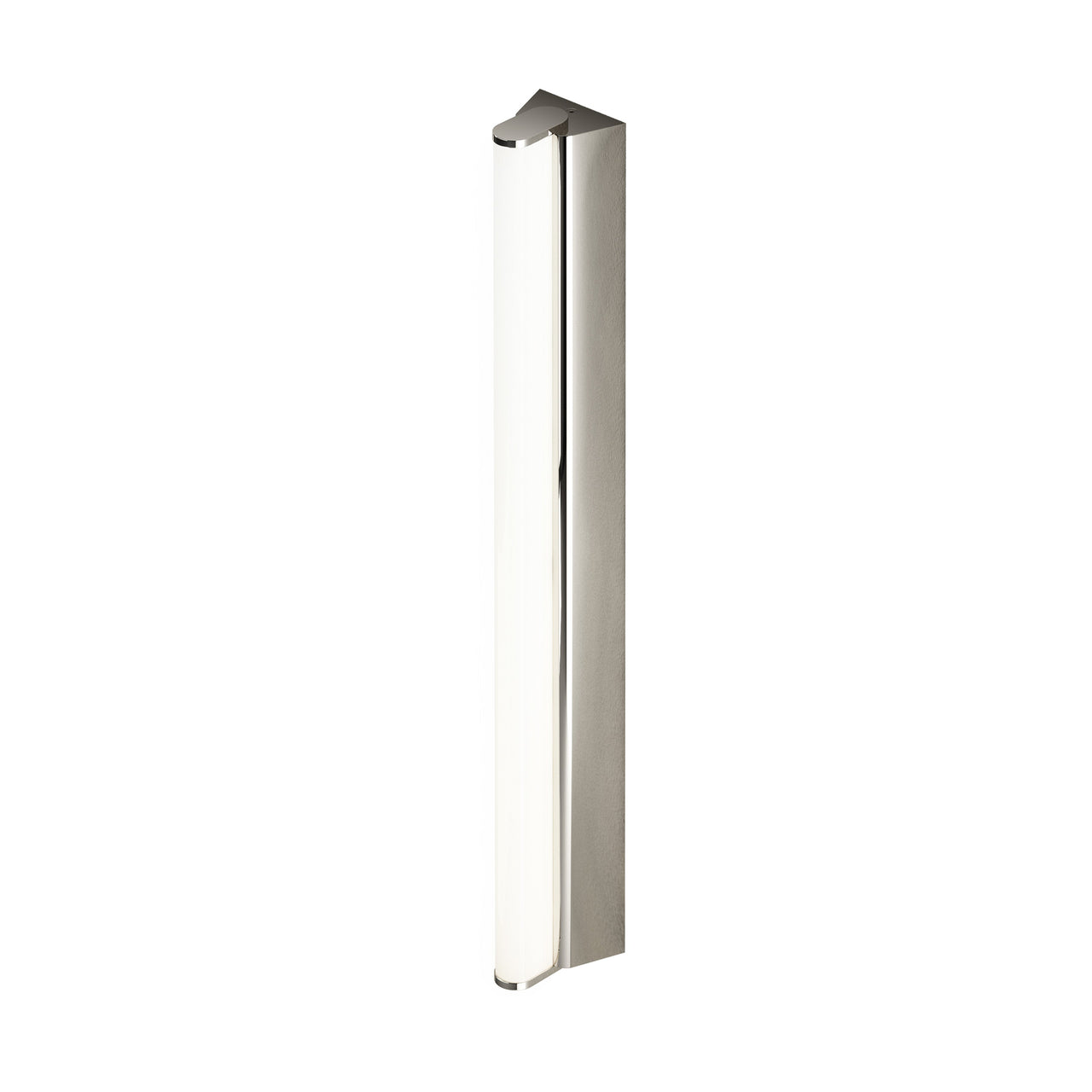 IP Metrop Wall Light: Large + Polished Nickel