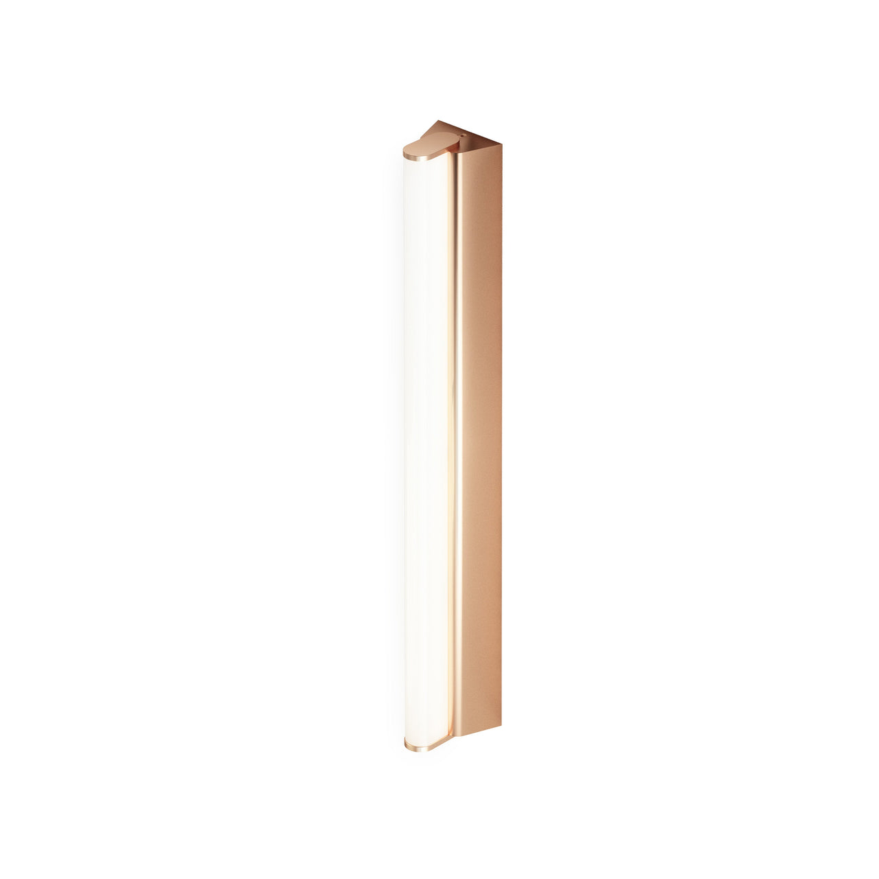 IP Metrop Wall Light: Medium + Satin Copper