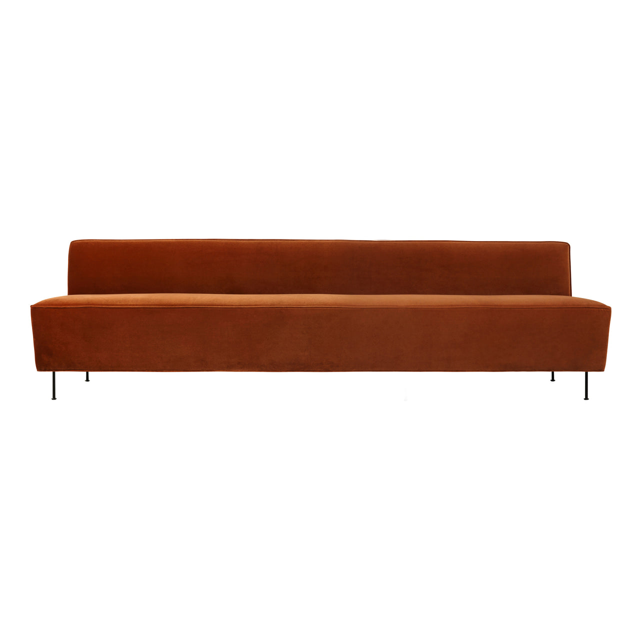 Modern Line Sofa: Dining Height + Large - 110.2