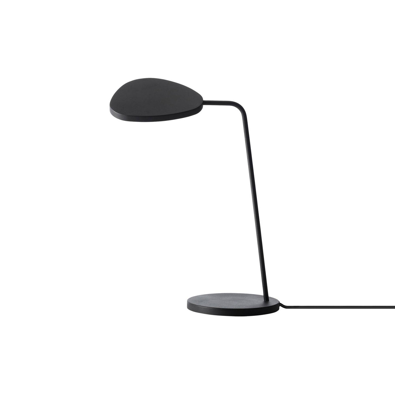 Leaf Table Lamp: Black