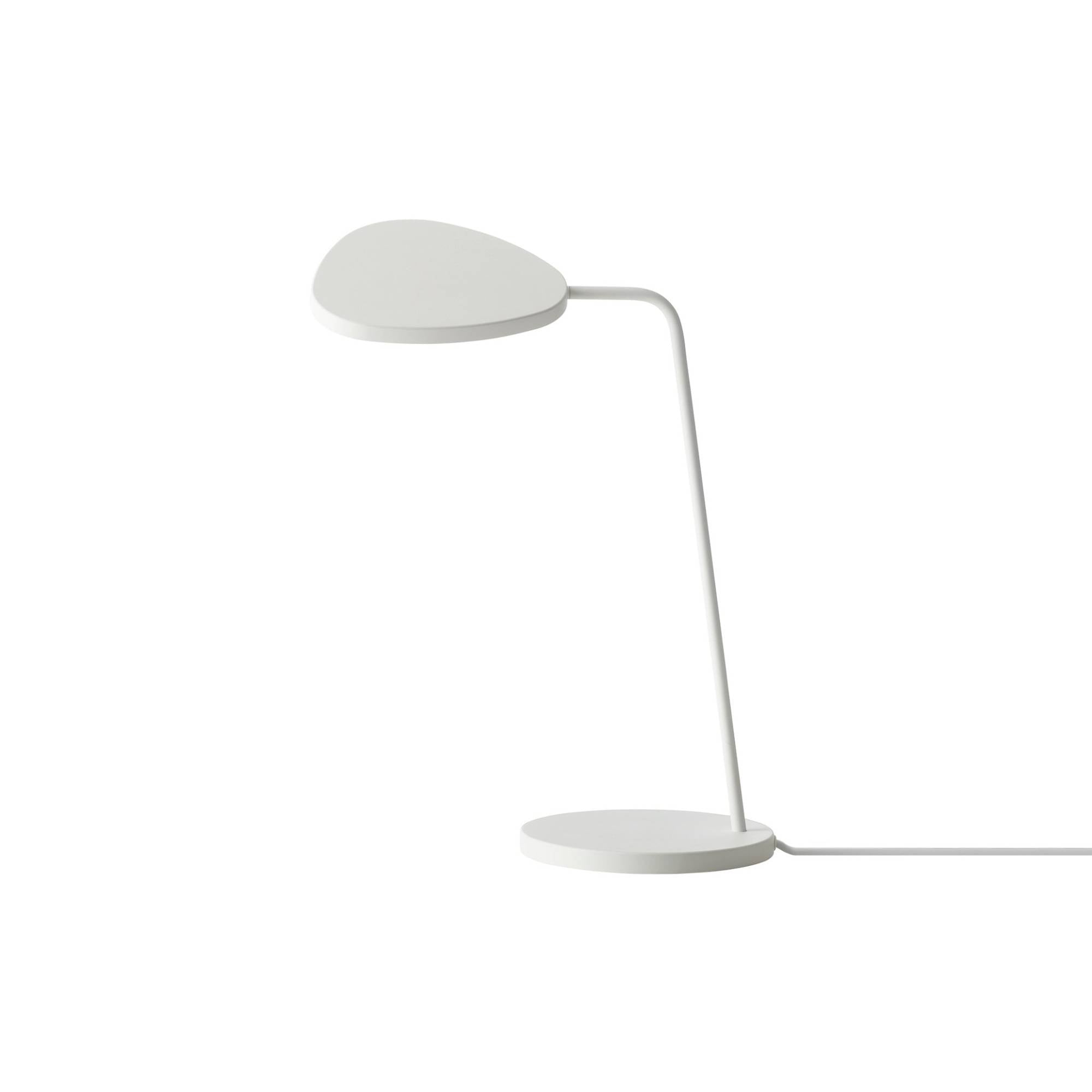 Leaf Table Lamp: White