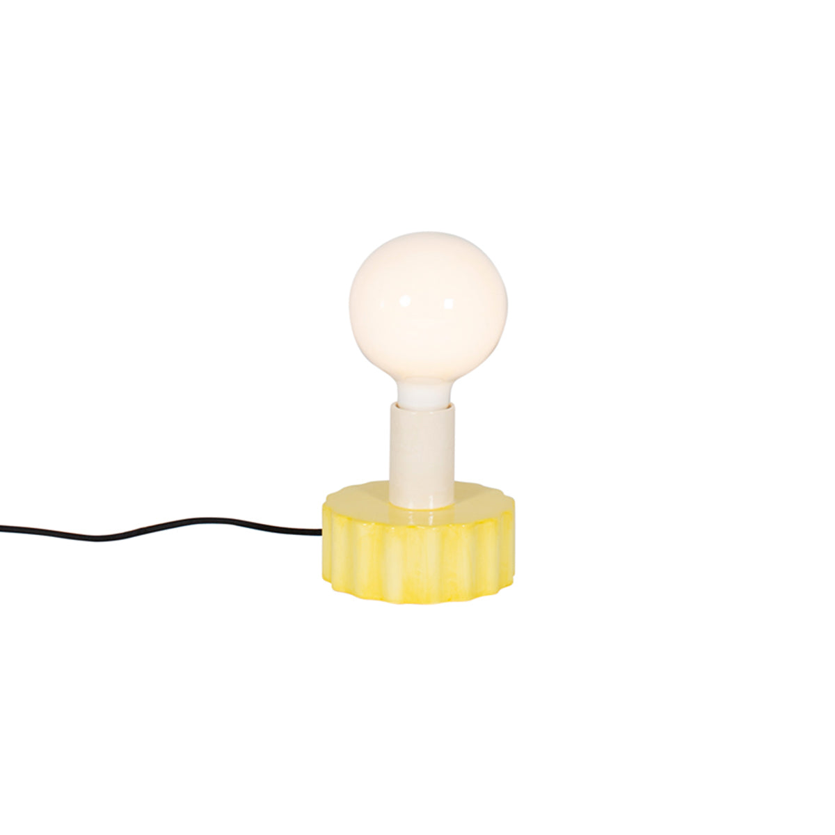 Flaming Stars Table Lamp: Little Mama + Yellow