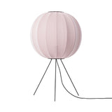 Knit-Wit Floor Lamp: Round 60 + Medium + Light Pink