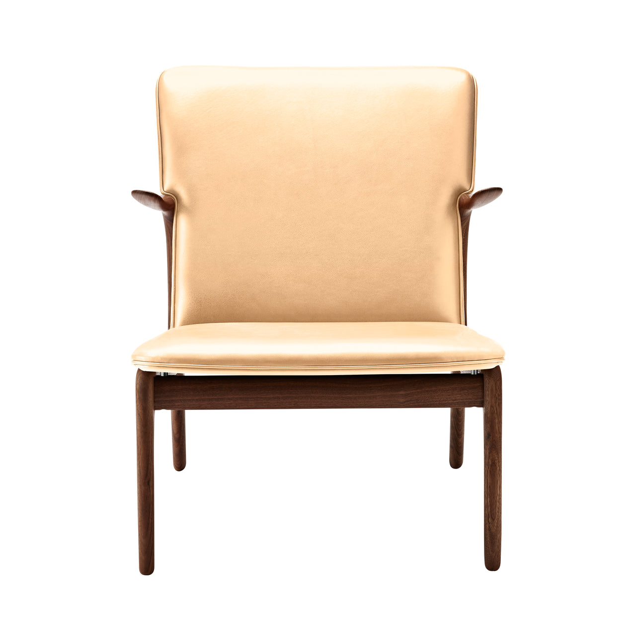 OW124 Beak Chair: Oiled Walnut