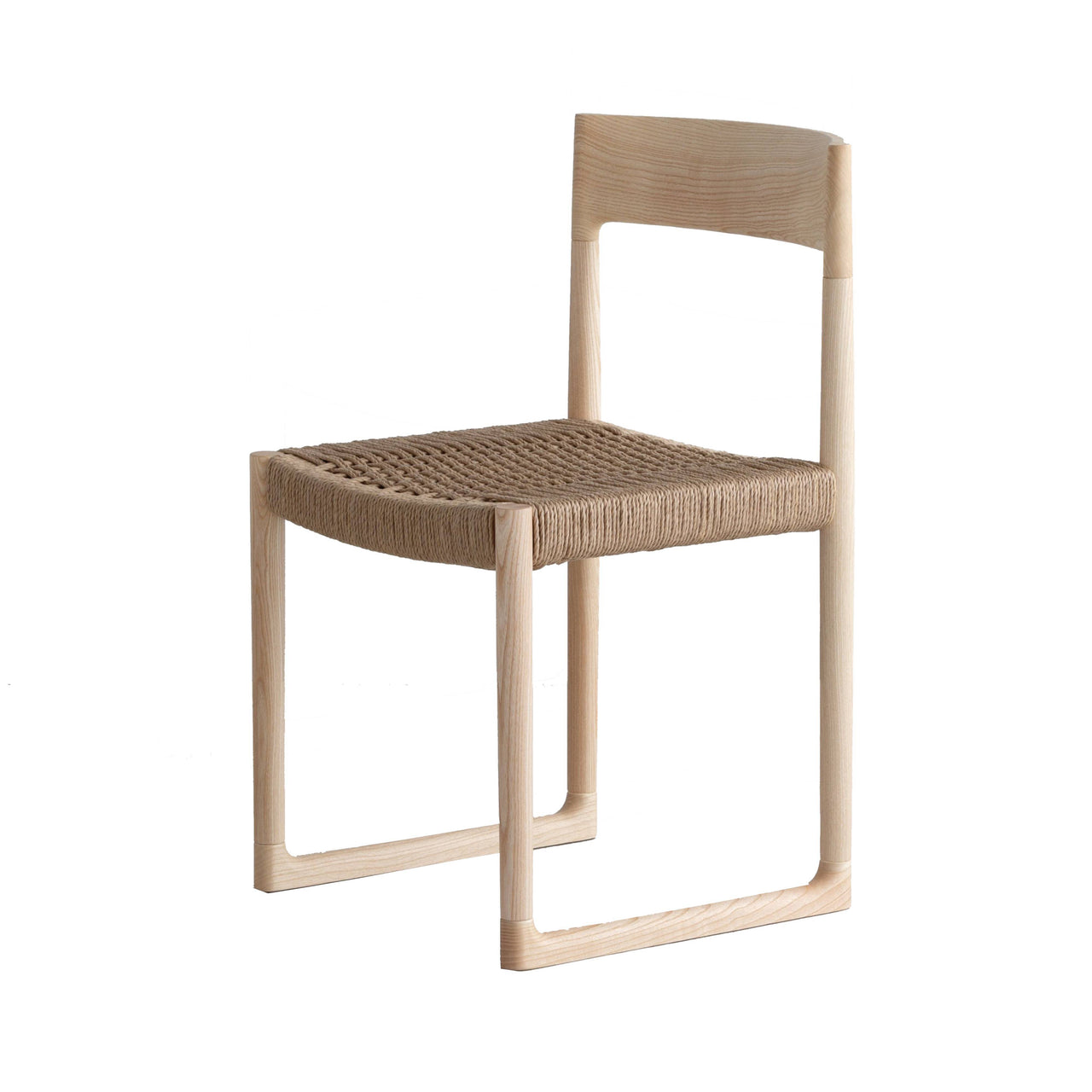 Sweepy Chair: Without Arm + Natural Ash+ Natural