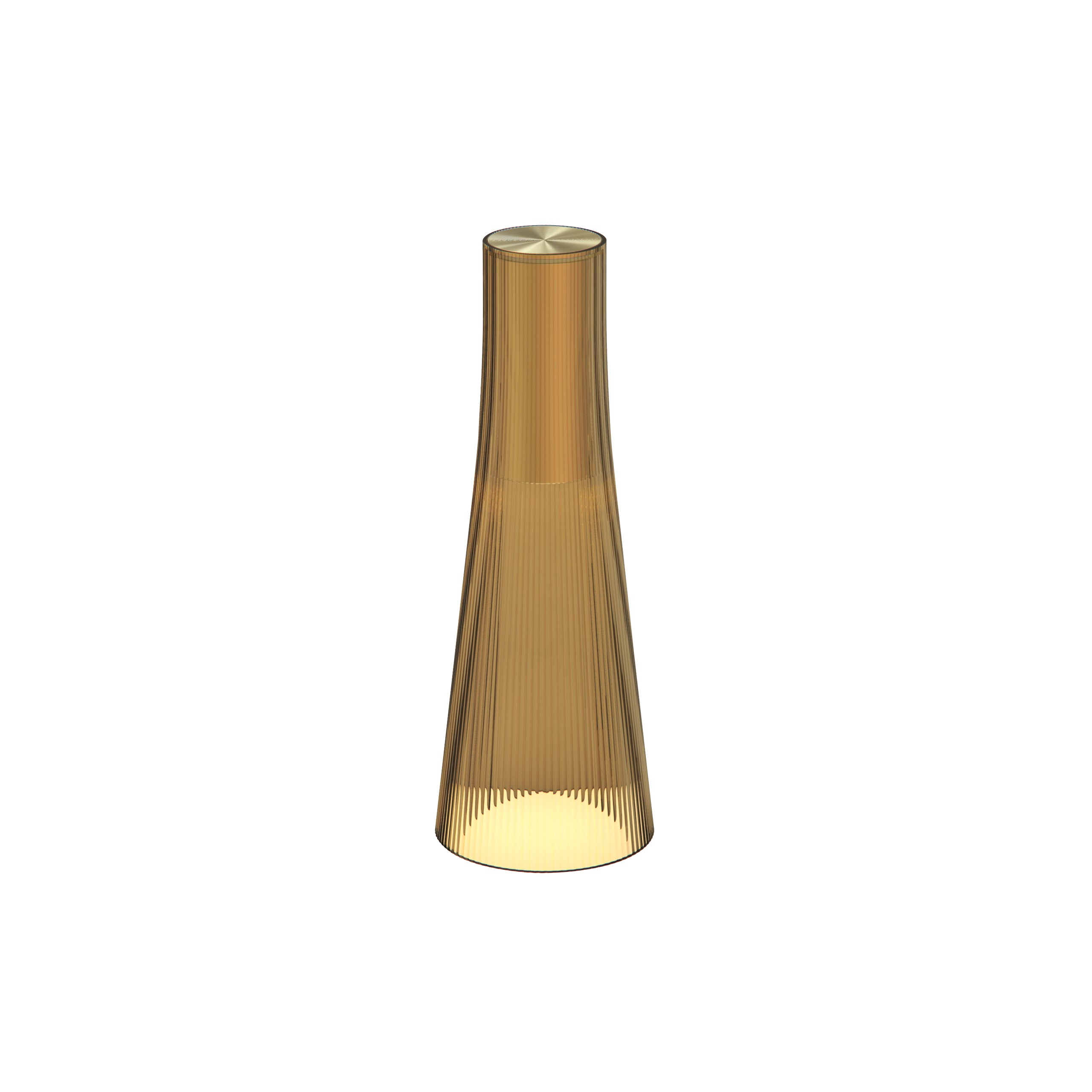 Candél LED Light Cordless: Bronze + Brass
