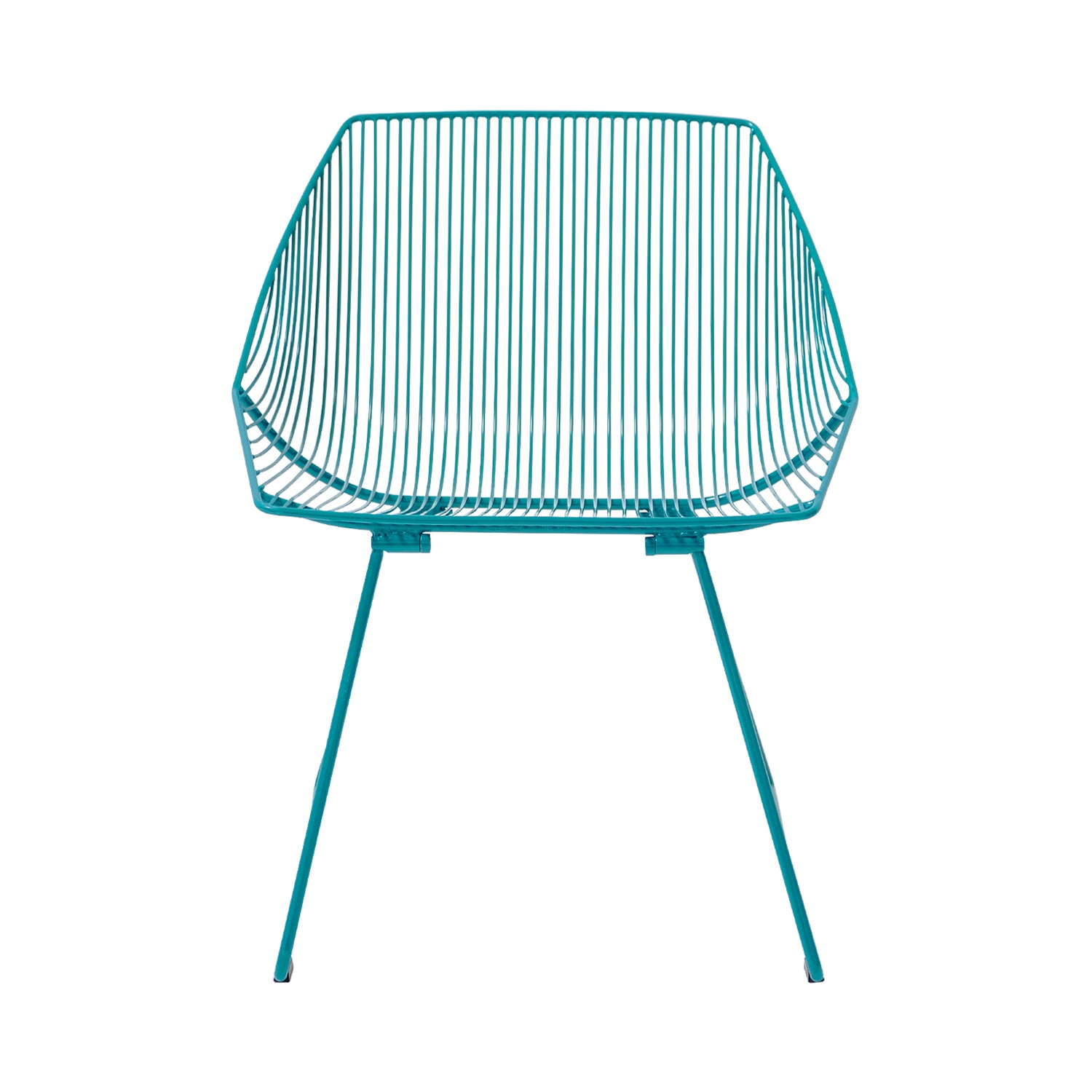 Bunny Lounge Chair: Color + Peacock Blue