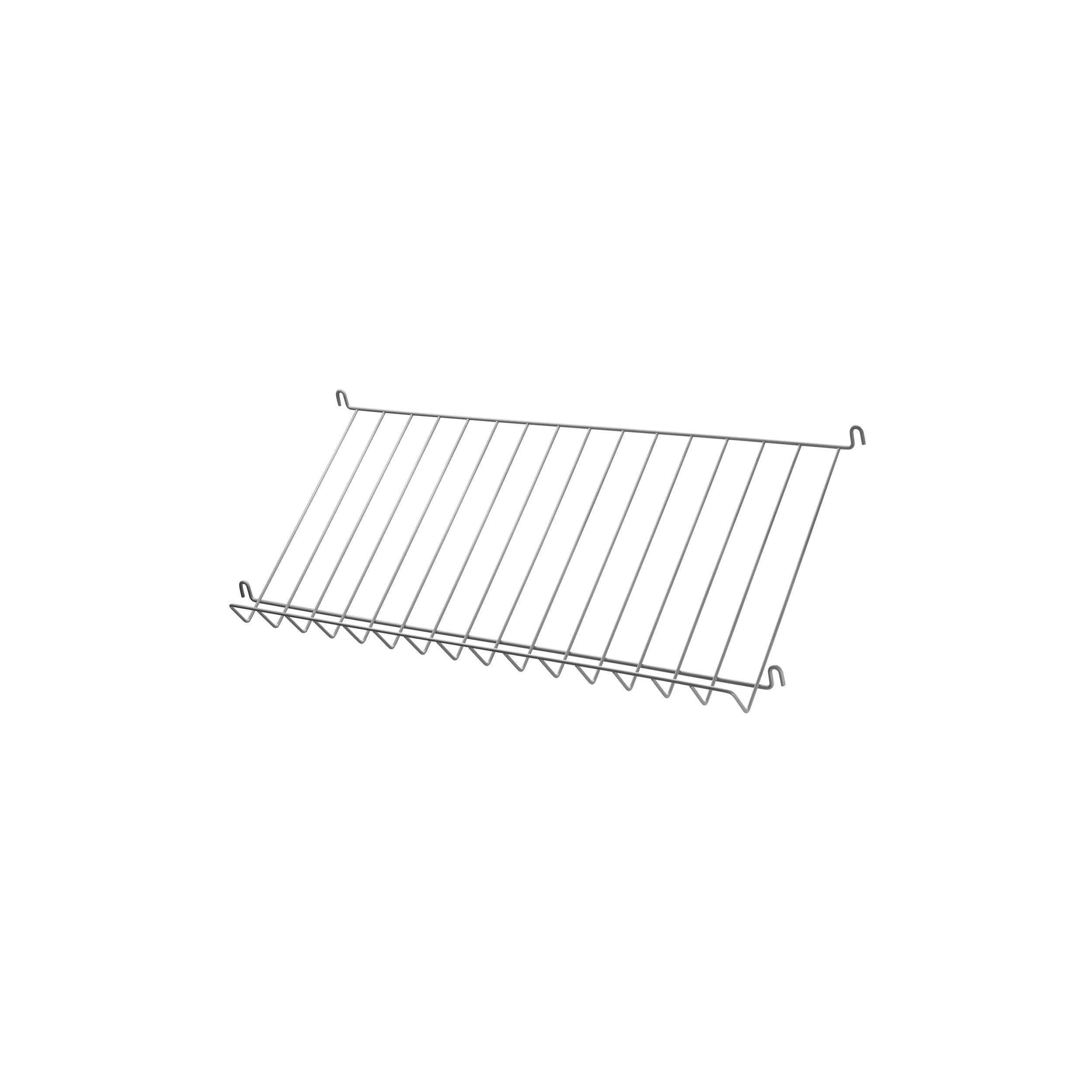 String System: Magazine Shelf Wire + Grey