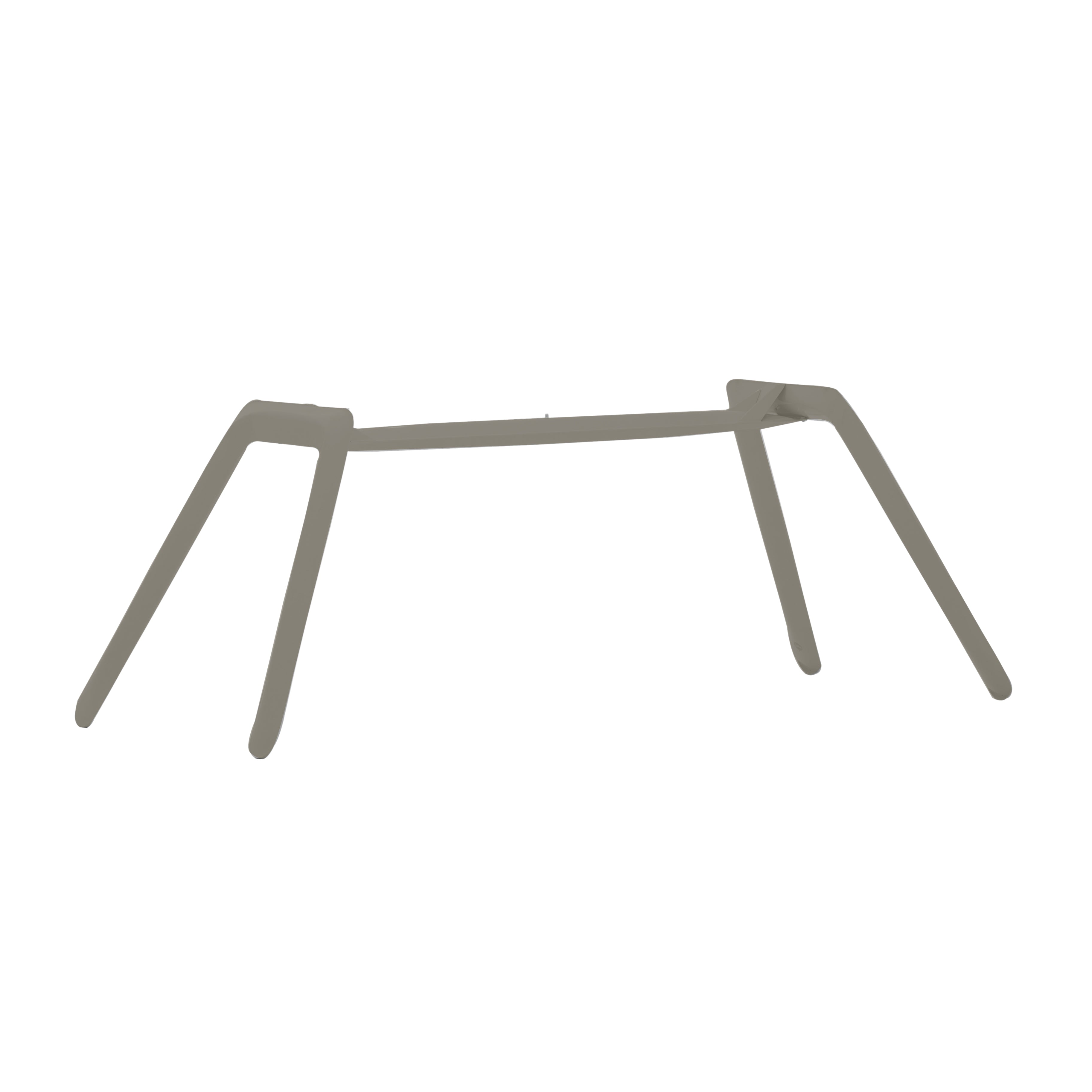 Nogi Table Base: Moss Grey Carbon Steel