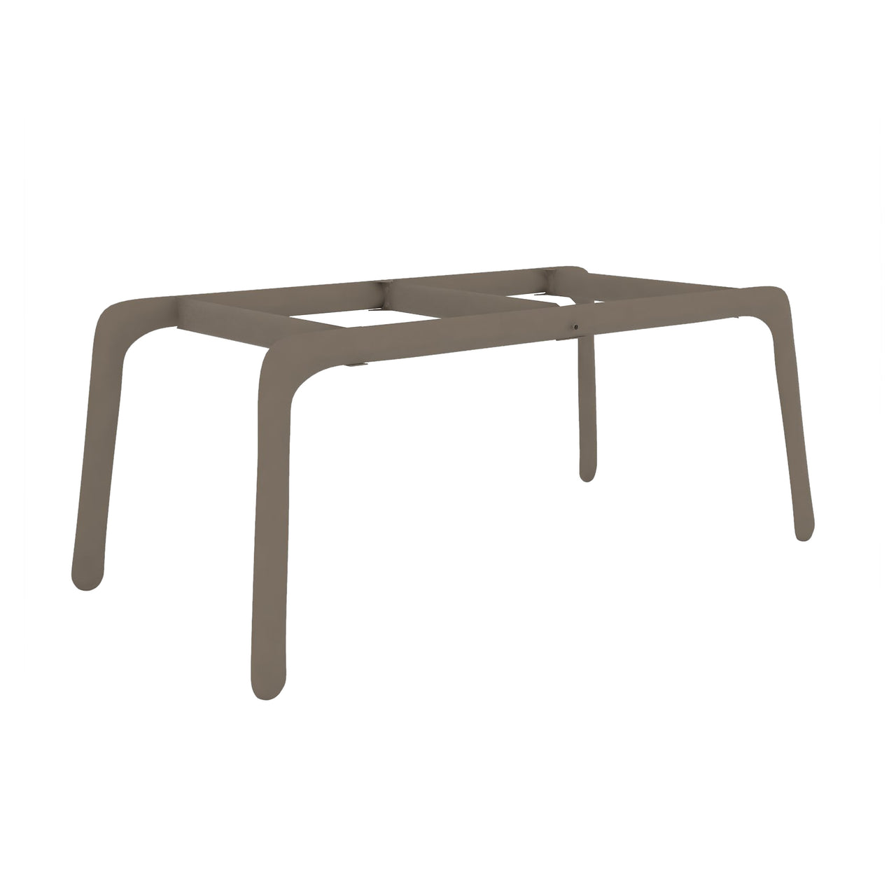 Most Table Base: Beige Grey Carbon Steel