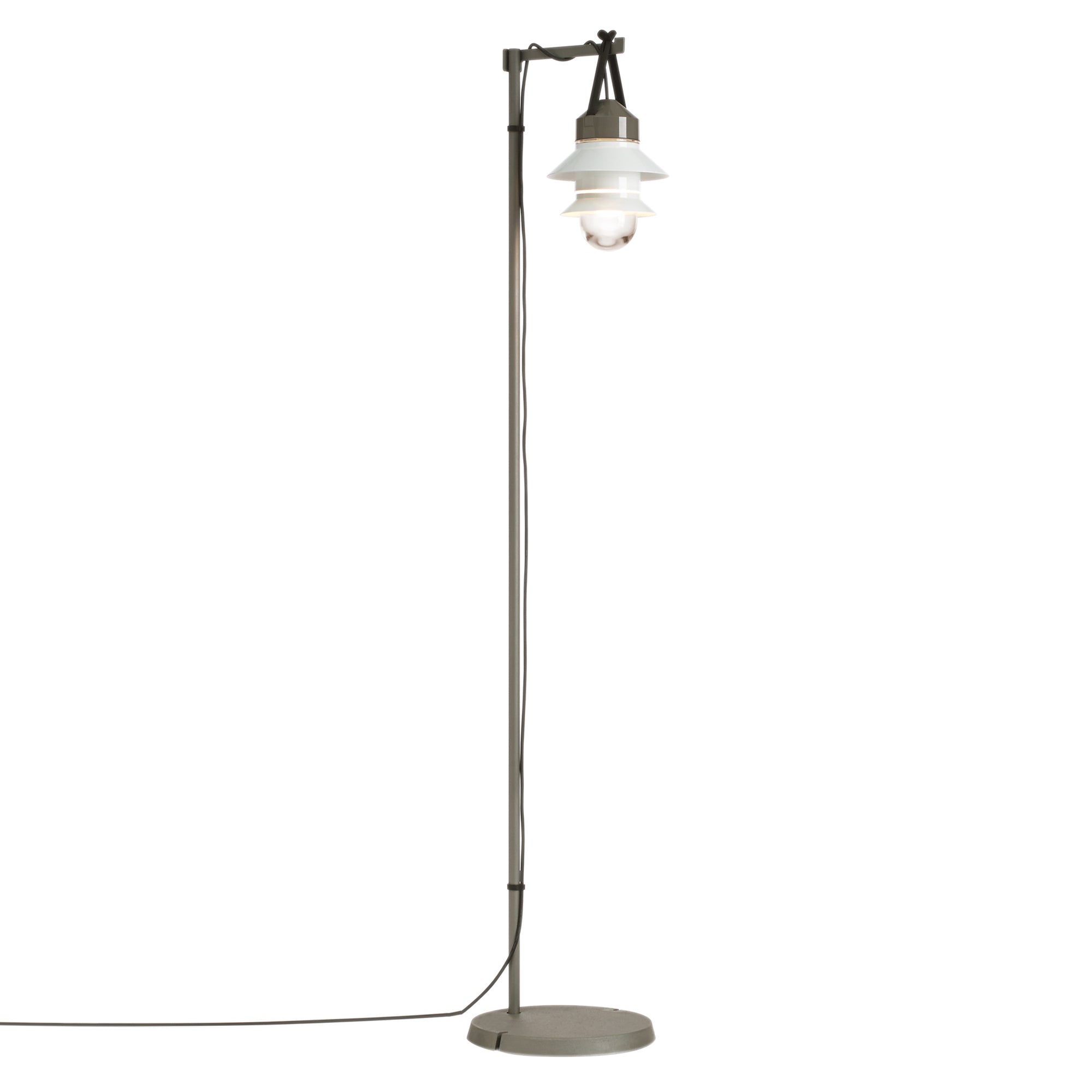 Santorini Floor Lamp: White