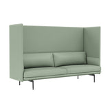 Outline Highback 3-Seater Sofa: Small - 45.3