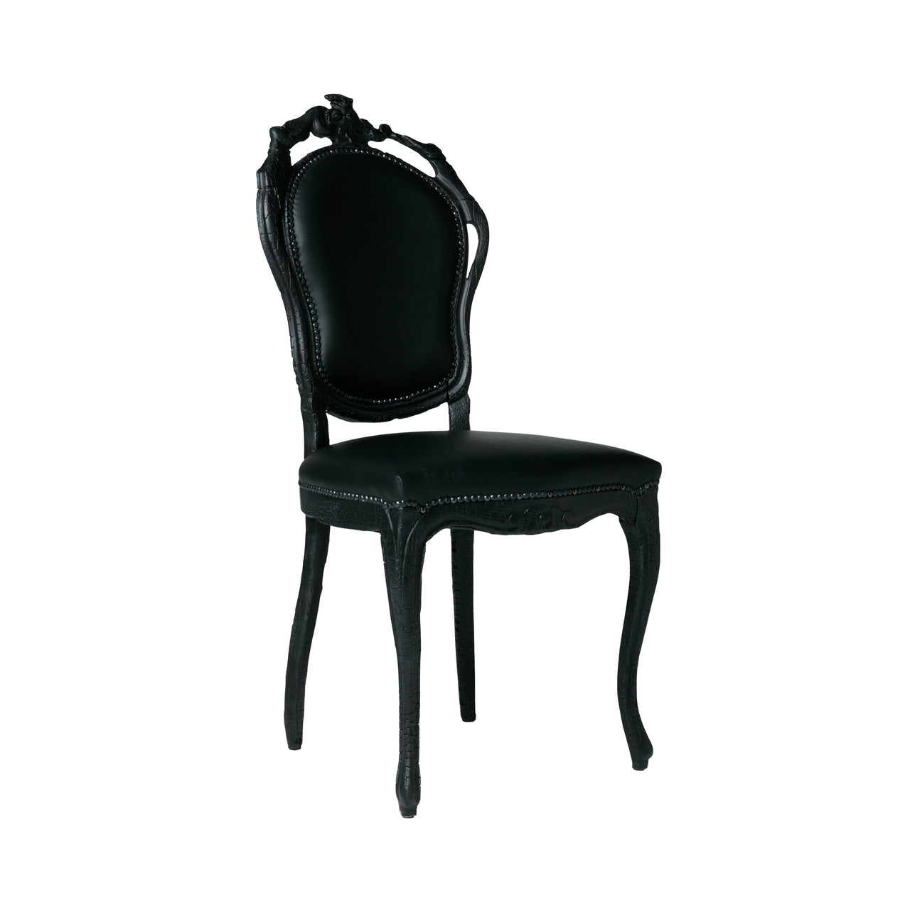 Smoke Dining Chair: Without Arms