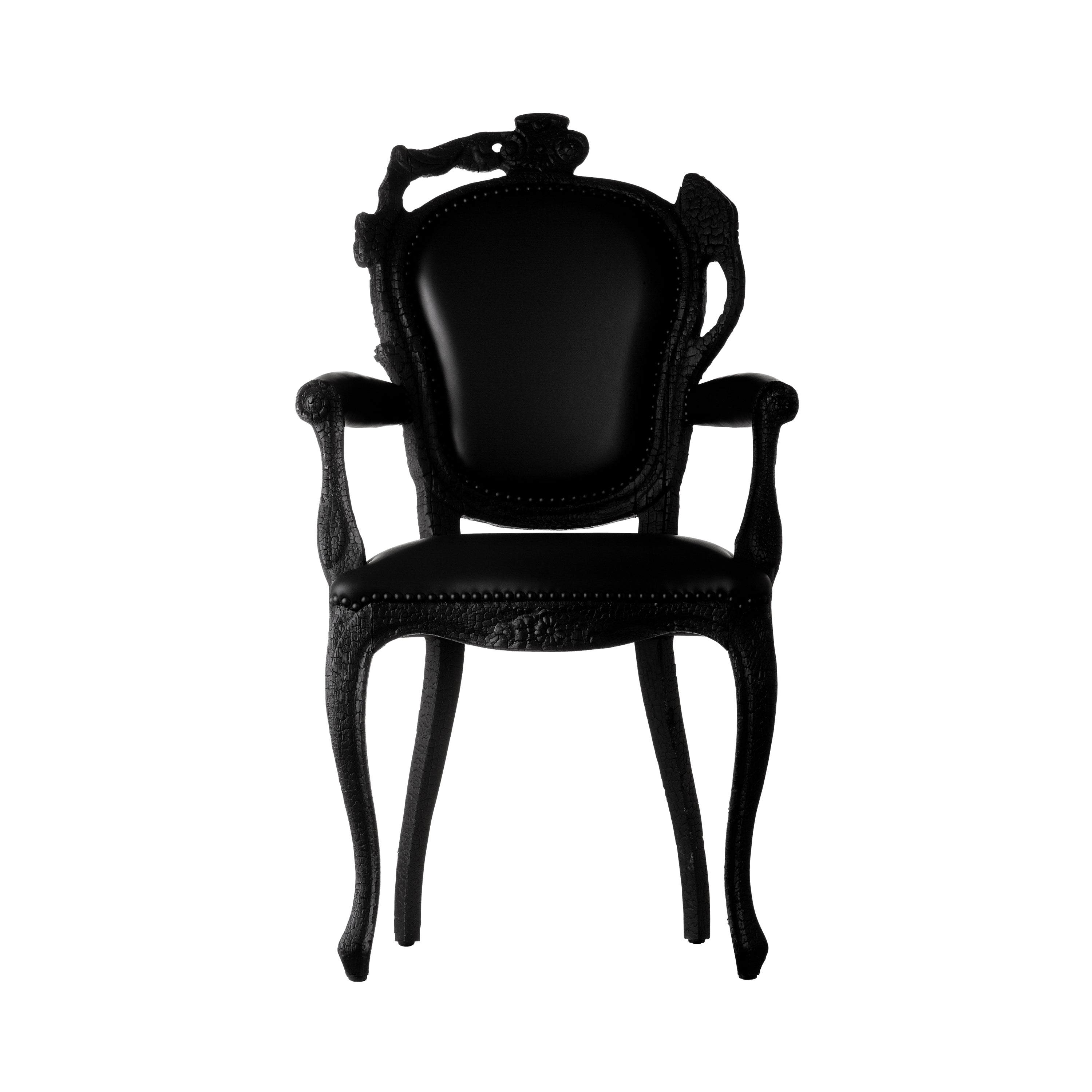 Smoke Dining Chair: With Arms