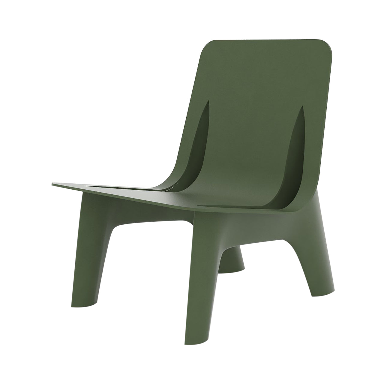 J-Chair Lounge: Olive Green