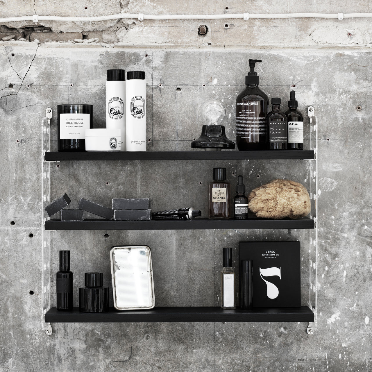 String - Bathroom Wall shelf