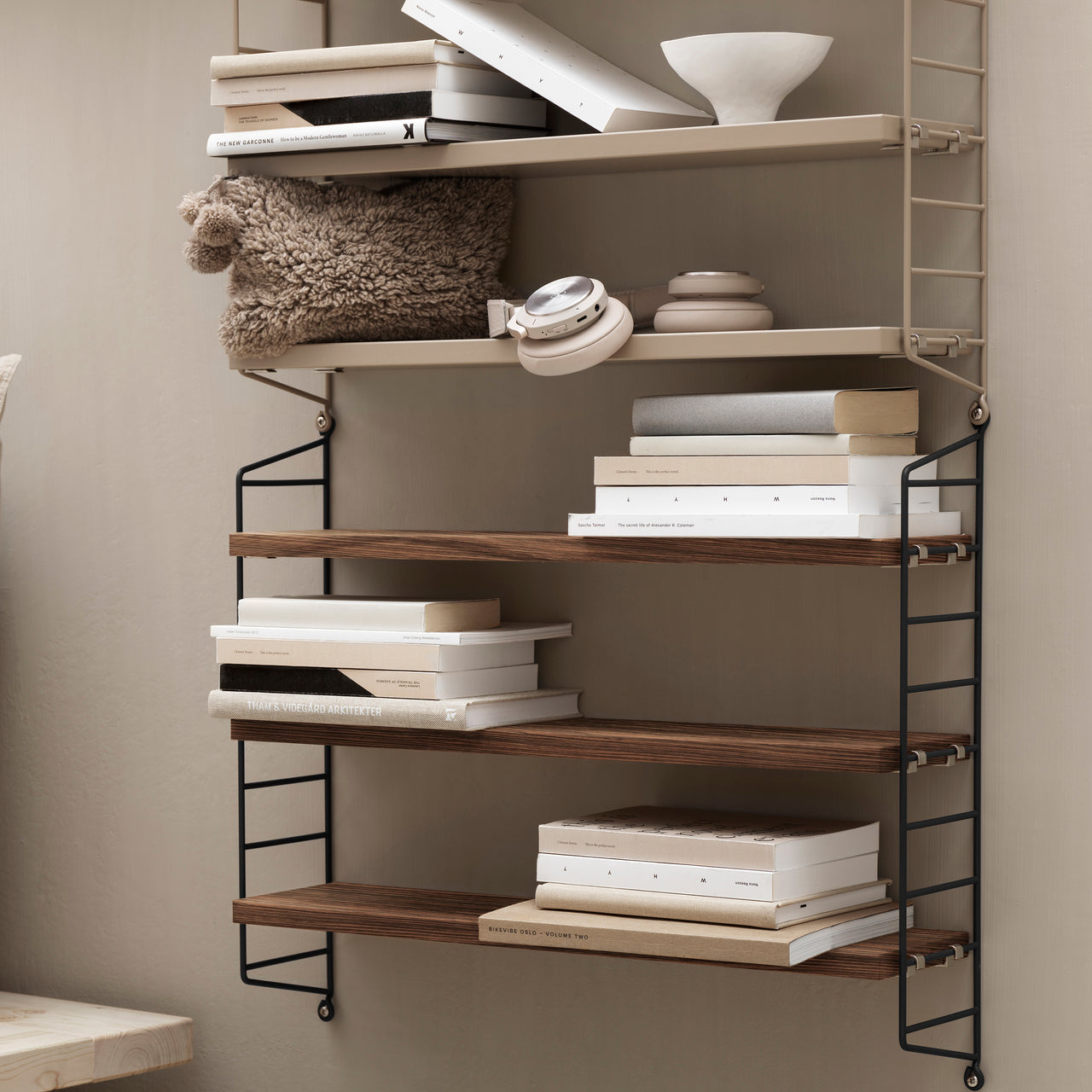 String Pocket Shelving