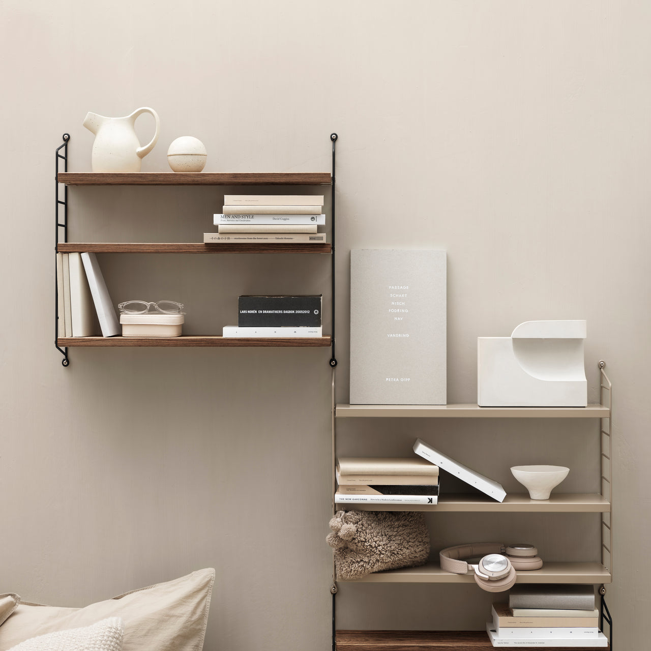 String Pocket Shelving