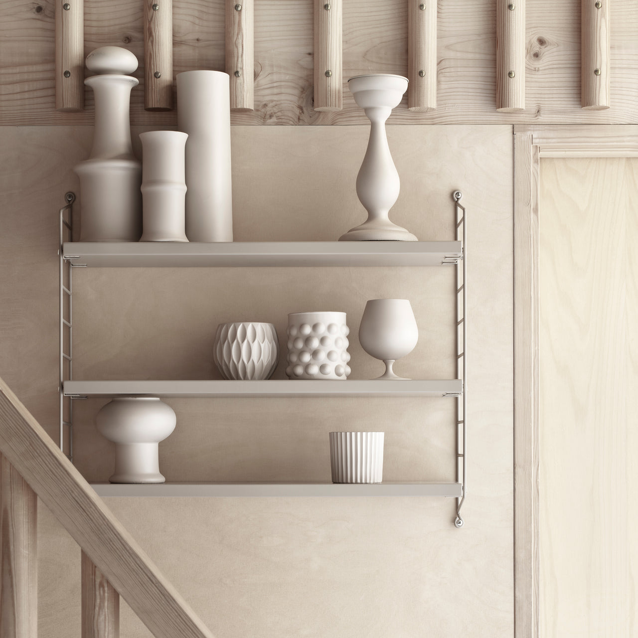 String Pocket Shelving